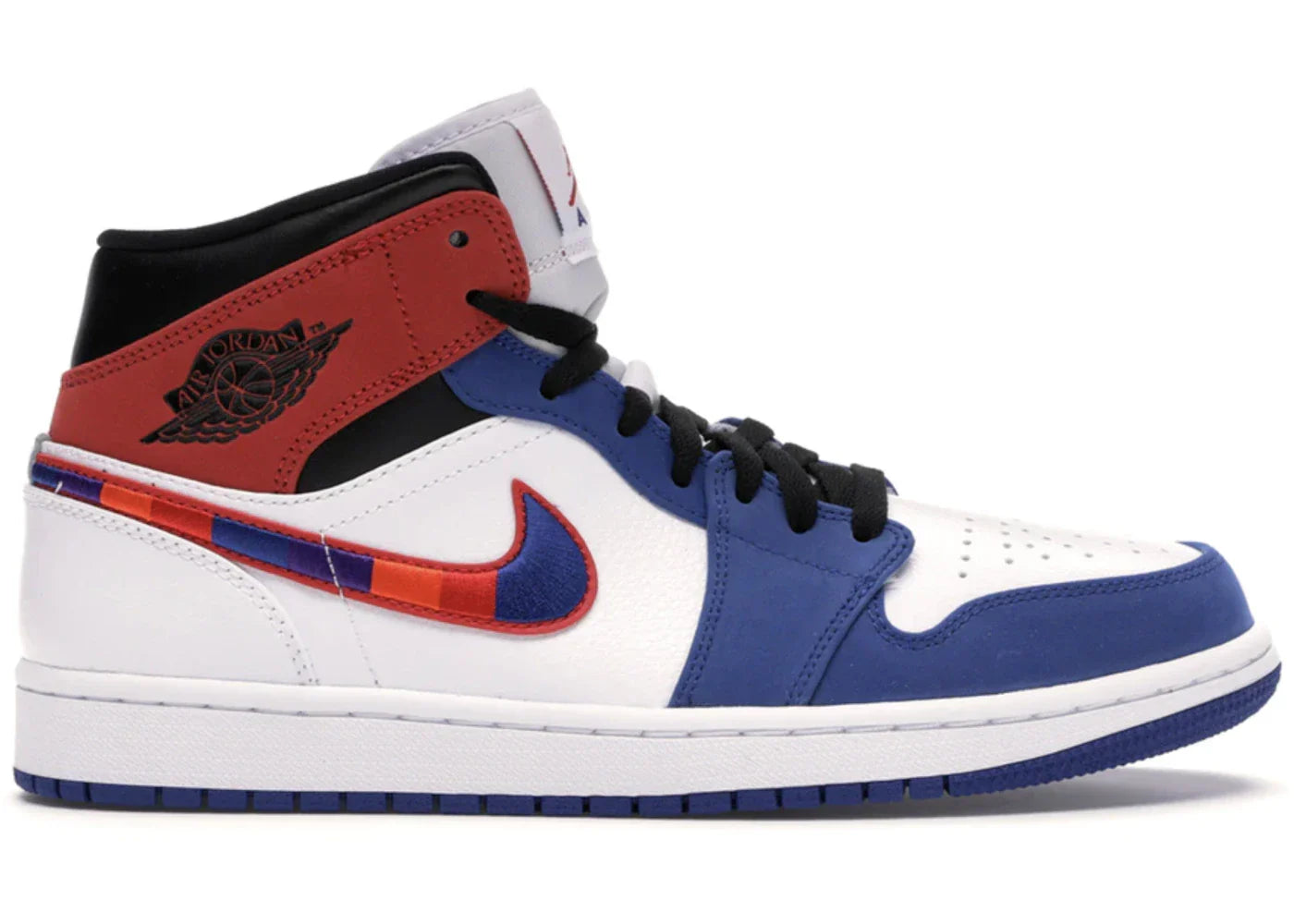 Air Jordan 1 Mid Multi-Color Swoosh