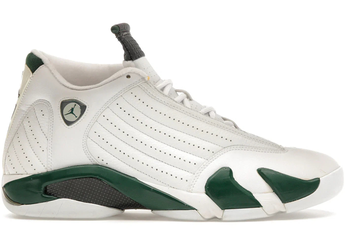 Air Jordan 14 Retro White Forest Green