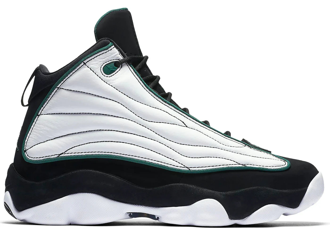 Air Jordan Pro Strong White Black Green