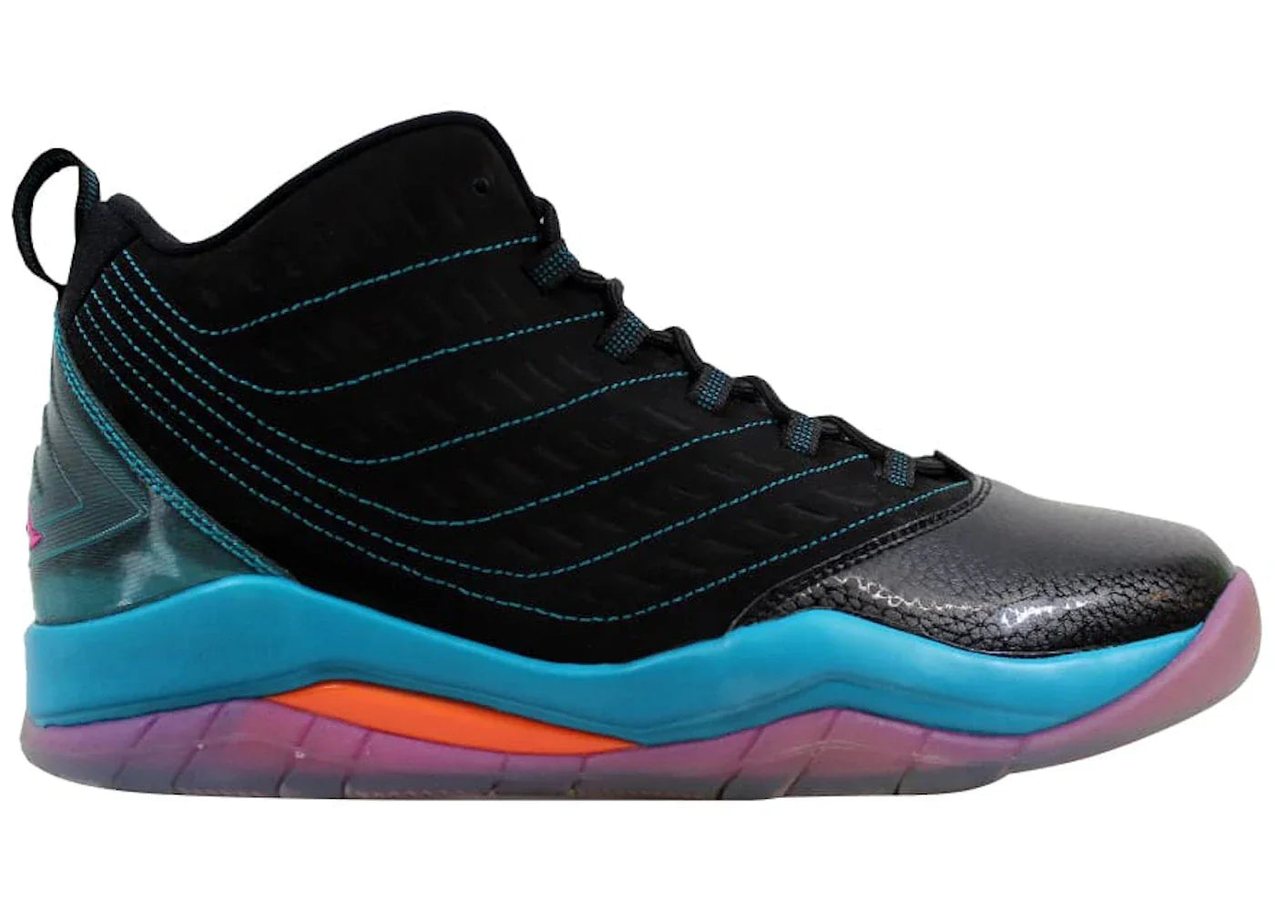Air Jordan Velocity Black Fusion Pink Tropical Teal Electric Orange