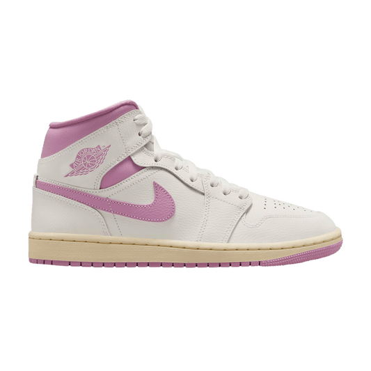 Air Jordan 1 Mid Sail Pink Coconut Milk (Women's)