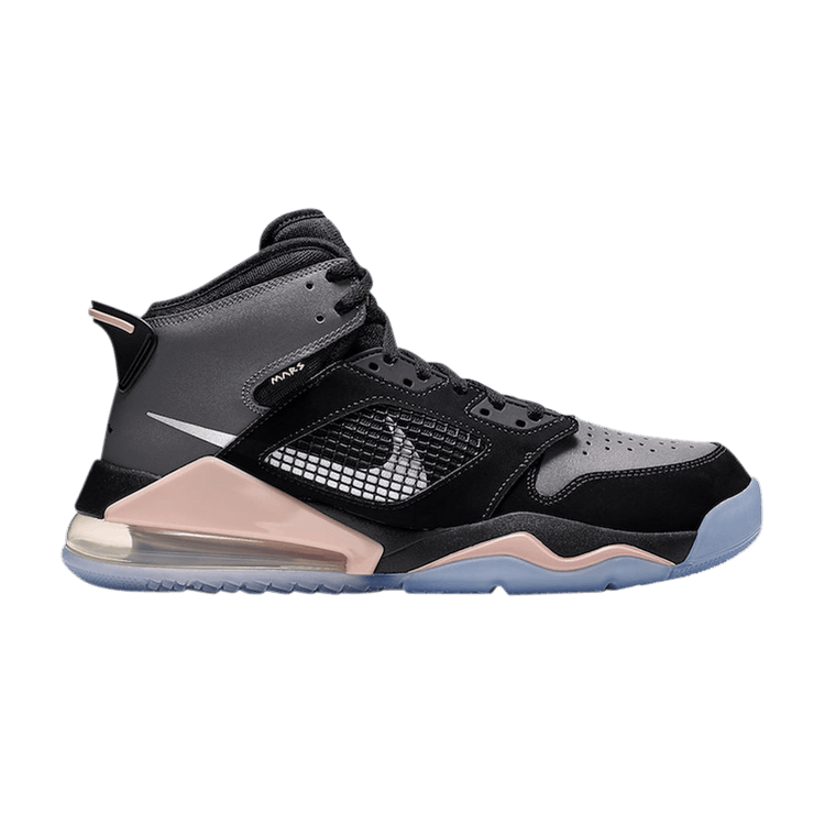 Air Jordan Mars 270 Black Gunsmoke Crimson Tint