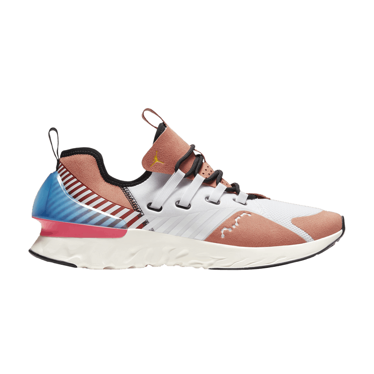 Air Jordan React Havoc SE JSP White Metallic Gold Terra Blush Blue