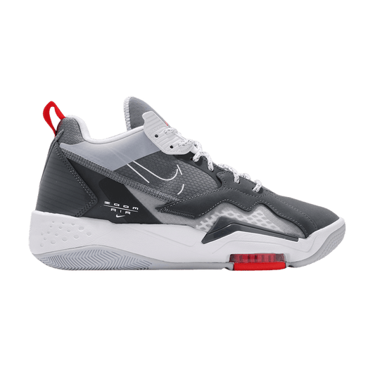 Air Jordan Zoom 92 Dark Smoke Grey Gym Red