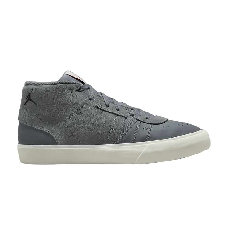 Air Jordan Series Mid Cool Grey Sail University Red Black