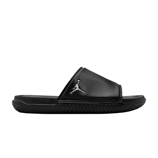 Air Jordan Play Slide Black Metallic Silver