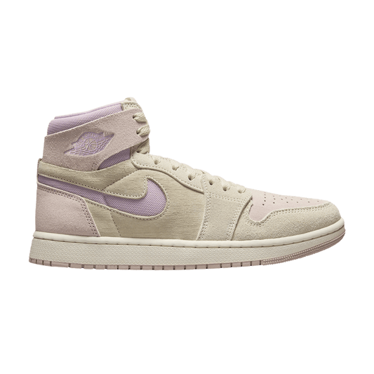Air Jordan 1 High Zoom Air CMFT 2 Muslin Plum Chalk (Women's)
