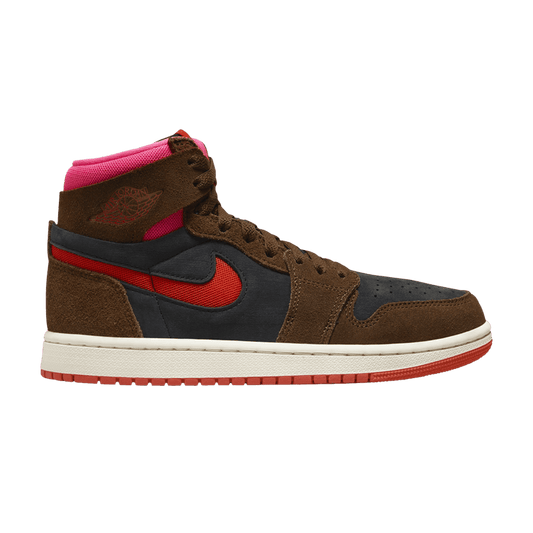 Air Jordan 1 High Zoom Air CMFT 2 Cacao Wow Picante Red (Women's)