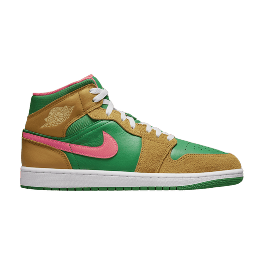 Air Jordan 1 Mid SE Wheat Watermelon
