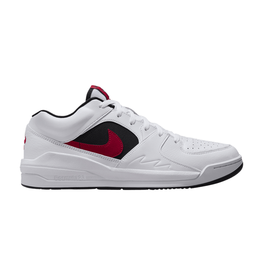 Air Jordan Stadium 90 White Black Gym Red