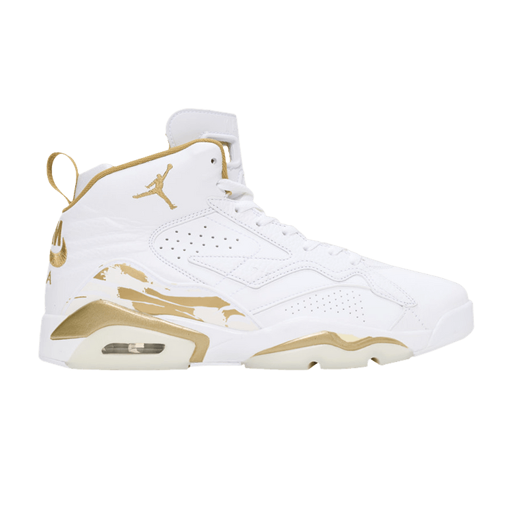 Air Jordan MVP White Metallic Gold