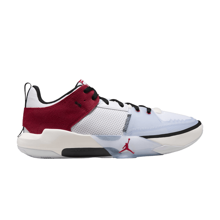 Air Jordan One Take 5 White Black Gym Red