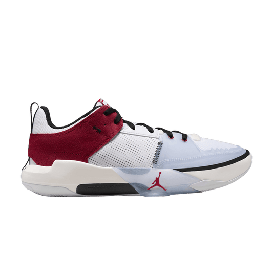 Air Jordan One Take 5 White Black Gym Red