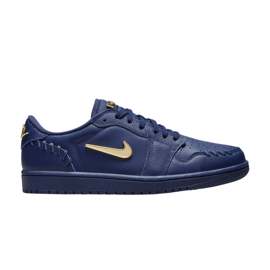 Air Jordan 1 Low Method of Make Midnight Navy Metallic Gold (Women's)