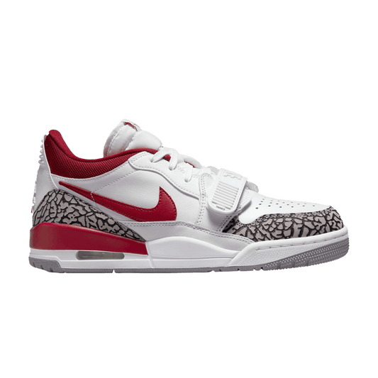 Air Jordan Legacy 312 Low White Cement Gym Red (Women's)