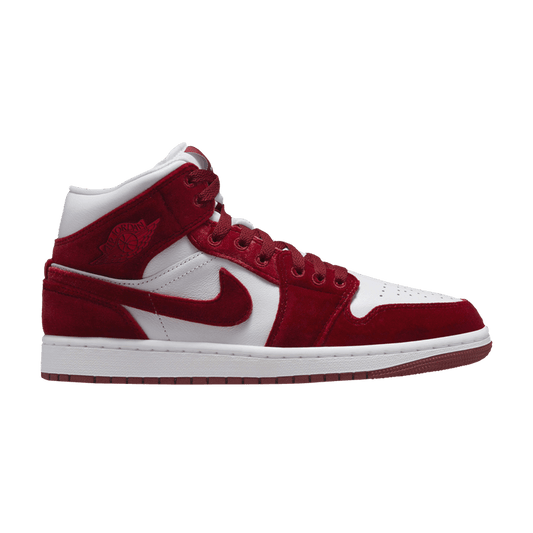 Air Jordan 1 Mid SE Red Velvet (Women's)