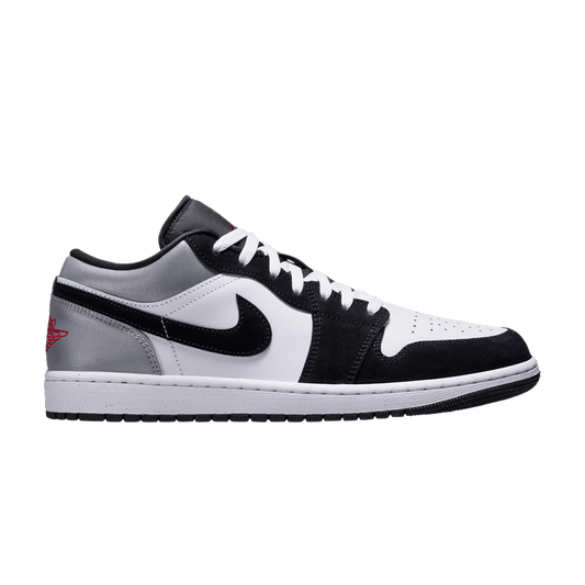 Air Jordan 1 Low SE White Fire Red Black Matte Silver