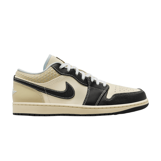 Air Jordan 1 Low SE Coconut Milk Black Muslin