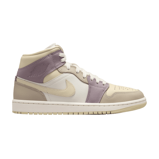 Air Jordan 1 Mid Light Orewood Brown Taupe Grey (Women's)