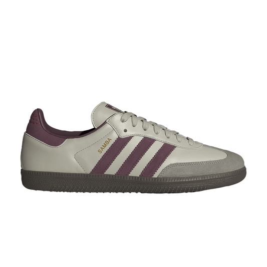 adidas Samba OG Putty Grey Maroon