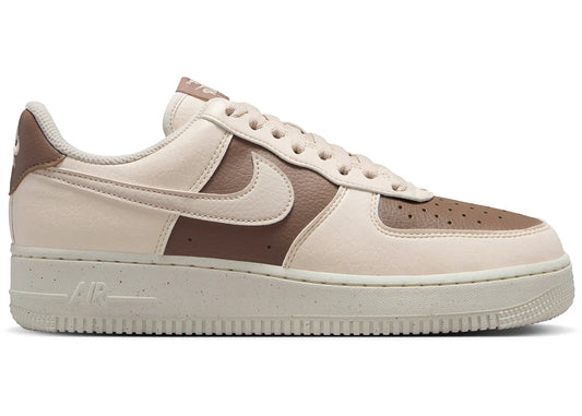 Nike Air Force 1 Low '07 Mink Brown Sail White Light Orewood Brown (Women's) Sneakers
