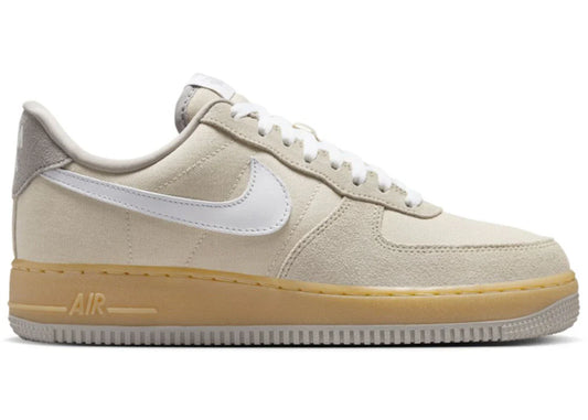 Nike Air Force 1 Low '07 Suede Canvas Khaki (Women's) Sneakers