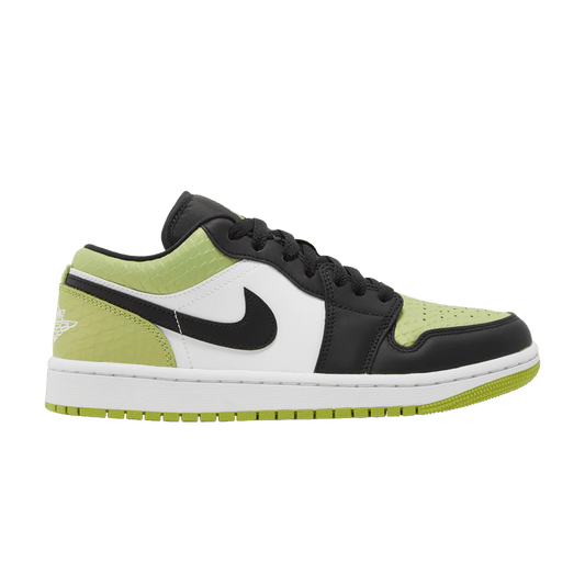 Air Jordan 1 Low Snakeskin Vivid Green (Women's)