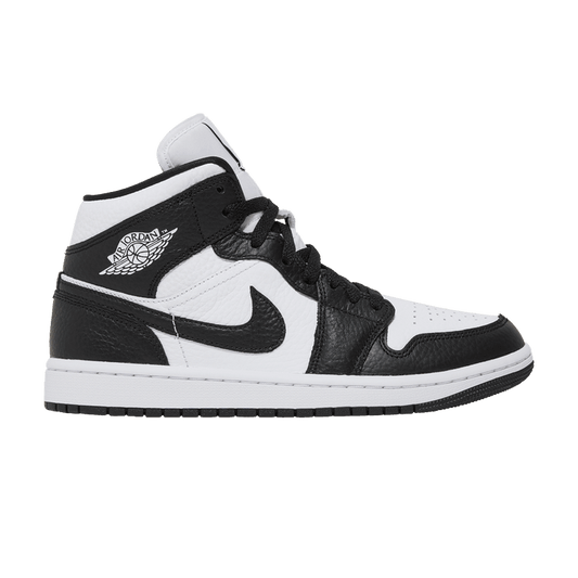 Air Jordan 1 Mid Split Black White (Women's)
