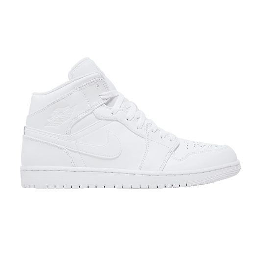 Air Jordan 1 Mid Triple White (2022/2023)