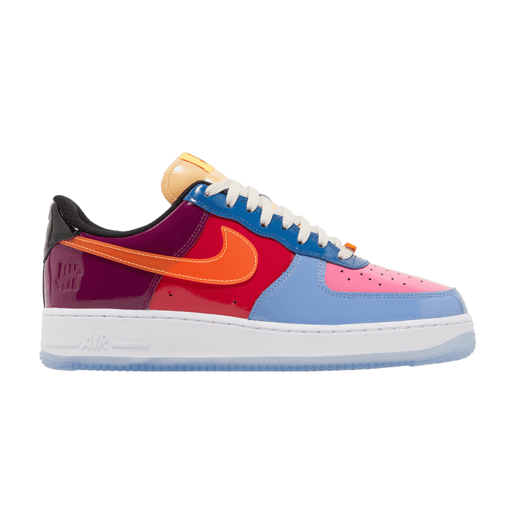 Nike Air Force 1 Low SP Undefeated Multi-Patent Total Orange Sneakers