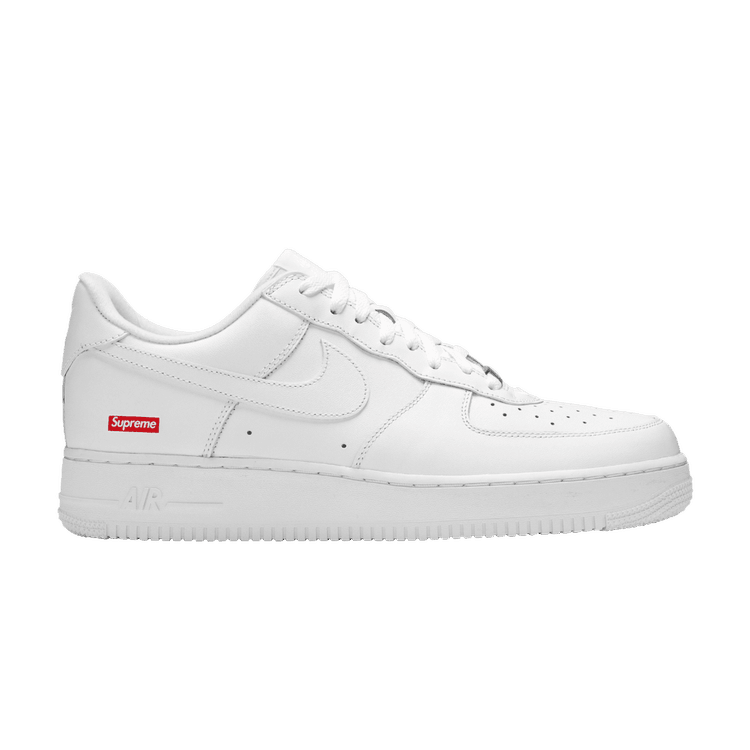 Nike Air Force 1 Low Supreme White Sneakers